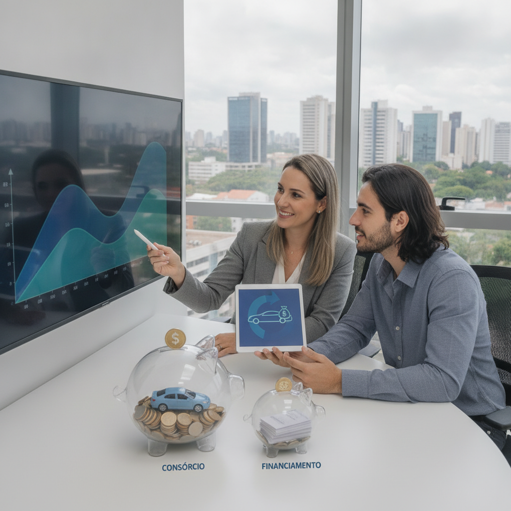 Benefícios do Consórcio de Veículo x Financiamento em Goiânia