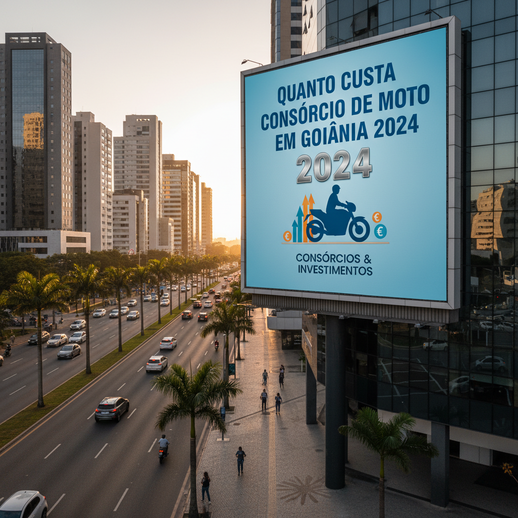 Como Funciona Consórcio de Moto em Goiânia: Guia 2024