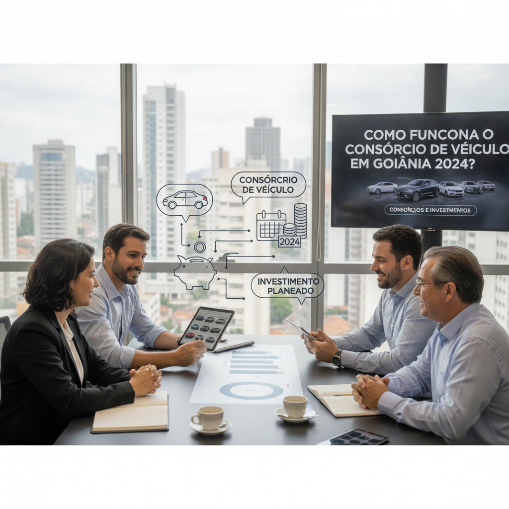 Como Funciona Consórcio de Veículo em Goiânia: Guia 2024