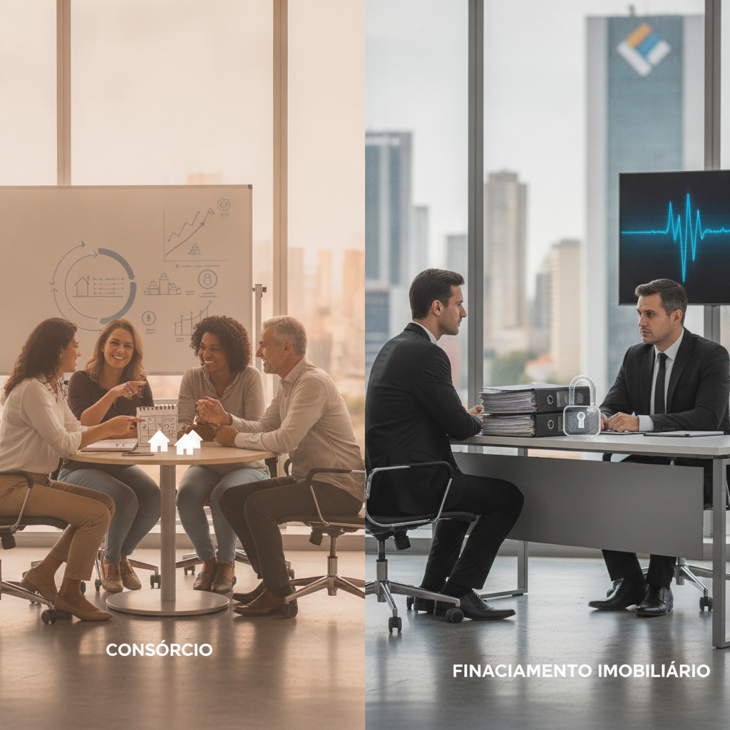 Consórcio x Financiamento Imobiliário em Goiânia