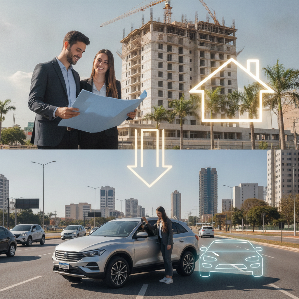 Diferença entre Consórcio de Imóvel e Veículo em Goiânia